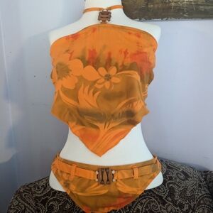 [SOLD] Vintage Lucky Brand Tankini Set!!